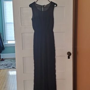 Black Romper - Open Back